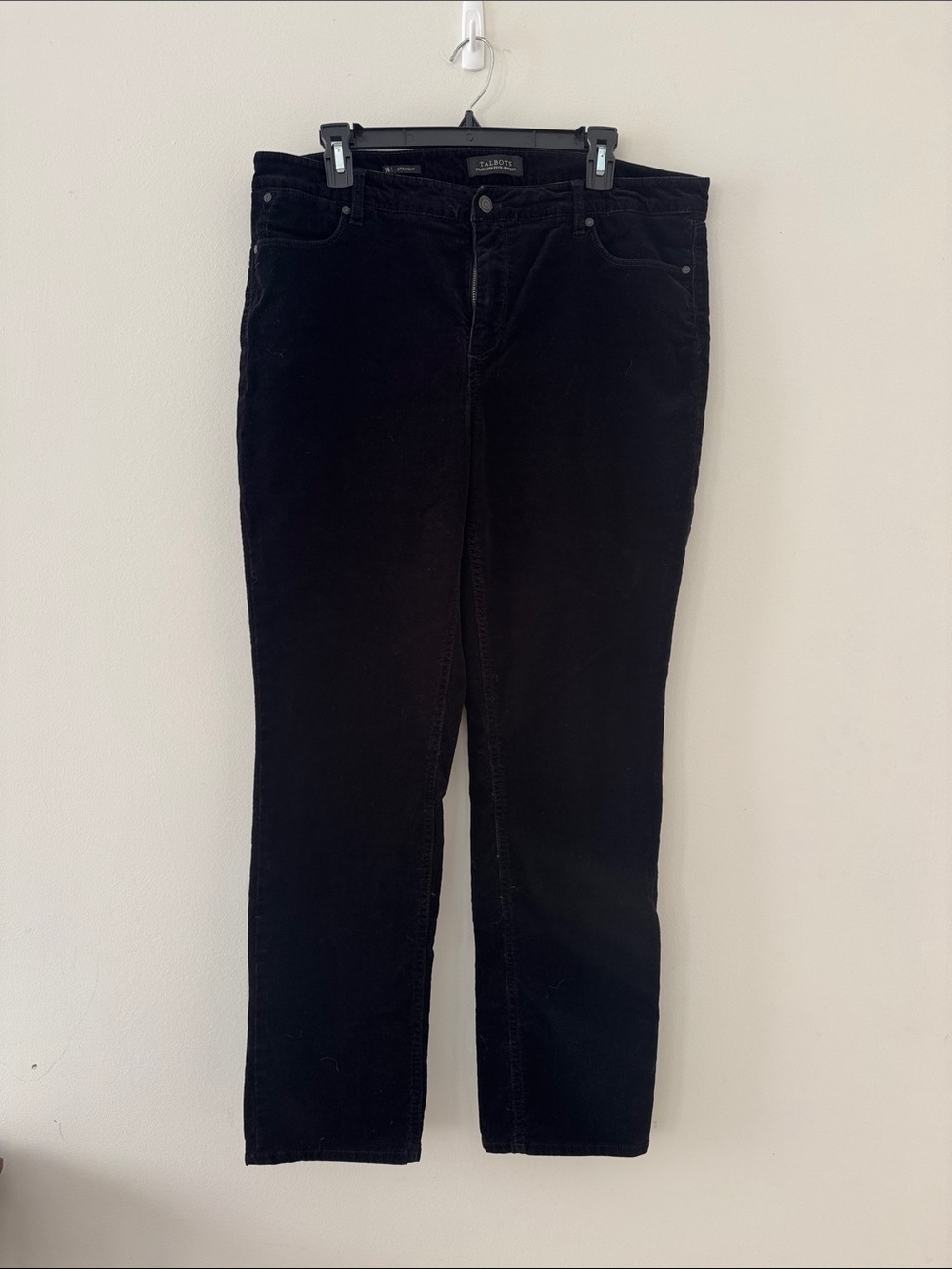 Talbots Black Straight Leg Women's Jeans Sz 14